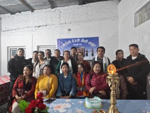 रमाइलो देउसी भैलो समूहद्वारा मानवसेवा आश्रम धरानलाई सहयोग