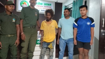 कल्लु नाम बताउने पुरुषको मानवसेवा आश्रमद्वारा उद्धार