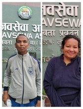 तिलाेत्तमा शाखाद्वारा २ जना बेवारिसे व्यक्तिको उद्धार