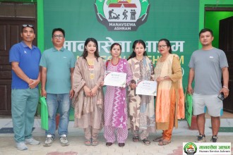 सुर्खेत सेवाकेन्द्रलाई अक्षय तृतीयाको अवसरमा खाद्यान्न र नगद सहयाेग