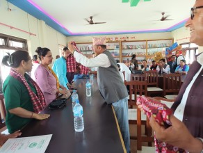 मानवसेवा आश्रम र बकैया गाउँपालिकाबिच सार्थक साझेदारी