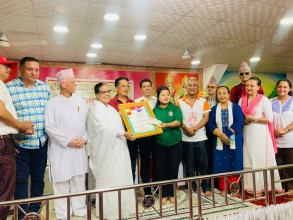 बागलुङ सेवाकेन्द्रको भवन निर्माणका लागि ५ लाख ११ हजार रूपैयाँ सहयोग