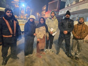 मानसिक रूपमा कमजोर महिलालाई वीरगञ्ज शाखाद्वारा उद्धार