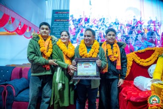 राज्य लक्ष्मी सुनचाँदी पसलद्वारा मानवसेवा आश्रम बागलुङ शाखालाई आर्थिक सहयोग