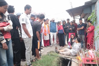 सुर्खेत सेवाकेन्द्रद्वारा २८ वर्षीय  क्षेत्रीकाे उद्धार