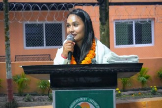 नवनिर्वाचित सांसद् निशा डाँगीद्वारा मानवसेवा आश्रम झापाको अवलोकन