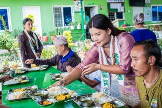 मंगलबार आश्रममा ४० वटा भोजन तथा १३ वटा खाजा सेवा सम्पन्न