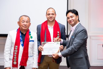 सूर्य पोखरेलद्वारा आजीवन खाजासेवाका लागि १ हजार १ सय अष्ट्रेलियन डलर योगदान
