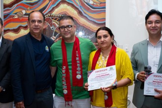 ढुङ्गेल दम्पतीद्वारा आजीवन खाजासेवाका लागि १ लाख ११ हजार सहयोग