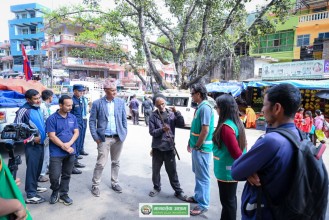 लुम्बिनीमा उद्धार यात्राः १० बेवारिसे सडक  मानवकाे उद्धार