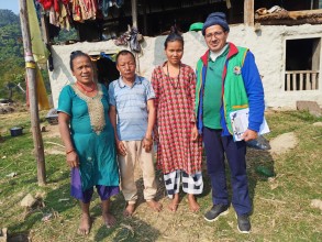 आश्रमको संरक्षणपछि सुनिता थोकरकाे पारिवारिक पुनर्मिलन