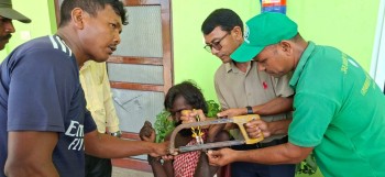 १० वर्षपछि फलामे साङ्लोबाट मुक्त भए ओमप्रकाश