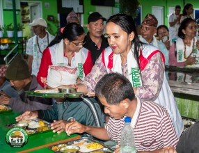 पतञ्जली योग समिति नेपालद्वारा मानवसेवा आश्रम हेमजालाई आर्थिक सहयाेग