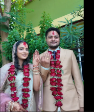 छोरीको इन्गेजमेन्ट मानवसेवा आश्रममा, ४ लाख २४ हजार रुपैयाँ सहयोग