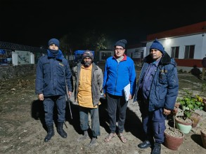 ४५ वर्षीय विनोद सहनीकाे मानवसेवा आश्रमद्वारा उद्धार