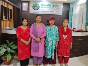 मानसिक अवस्था कमजोर भएकी महिलालाई मानवसेवा आश्रमले दियो आश्रय