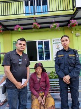 गल्छीबाट ५५ वर्षीय  बेवारिसे महिलाको उद्धार