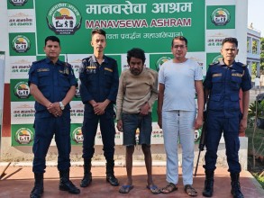 राैतहटमा अलपत्र अवस्थामा भेटिएका मानबहादुर मानवसेवा आश्रमकाे संरक्षणमा