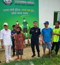 बुधबार मानवसेवा आश्रमद्वारा चार जनाकाे उद्धार र दुई जनाकाे पुनर्मिलन