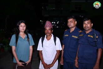 नुवाकोटा बाढीपीडित किसन रानामगरलाई मानवसेवा आश्रमको संरक्षण