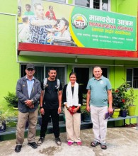 आश्रम बसाइँकाे एक महिनापछि सलिना सुवेदीको परिवारसँग पुनर्मिलन