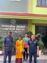 मानवसेवा आश्रमको पहल : भदौमा २०९ उद्धार, ७० जनाको पारिवारिक पुनर्मिलन