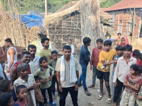 साेमबार आश्रमका विभिन्न शाखाद्वारा आठ सडकआश्रित मानवहरुको उद्धार