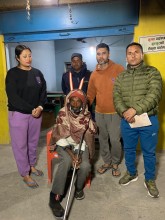 हेटौँडाबाट शुक्रबार   ५५ वर्षीय  डिल्लीराम पुडासैनीकाे  उद्धार