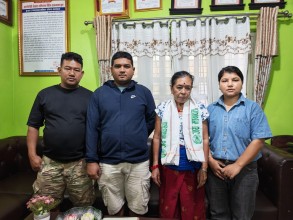 शुक्रबार बलिमाया गैरेको सुखद् पारिवारिक पुनर्मिलन