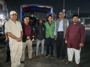 रात्रीकालीन सडकसेवामार्फत ४५ वर्षीय सन्तोष पटेलको उद्धार, पारिवारिक खोजी जारी