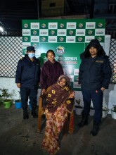 मानवसेवा आश्रमद्वारा एकै दिन ५ जनाको उद्धार, १ जना आश्रितकाे  पुनर्मिलन