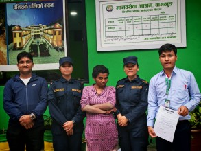 म्याग्दीबाट मनाेराेगी महिलाको उद्धार