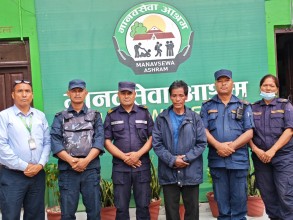 सुर्खेतमा बोल्न नसक्ने  एकजना पुरुषको उद्धार