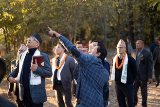 राष्ट्रसेवक कर्मचारीहरूद्वारा मानवसेवा आश्रम मुख्य कार्यालय अवलोकन तथा भ्रमण-फोटो फिचर