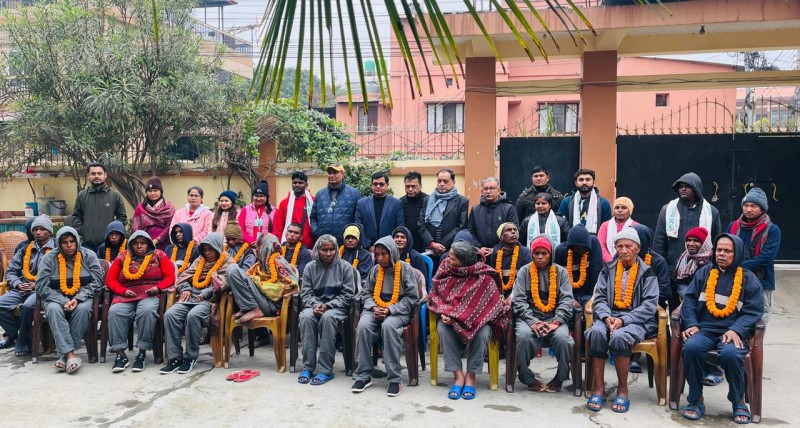 २३ जना भारतीय नागरिकहरूलाई पारिवारिक पुनर्मिलनका लागि बिदाइ