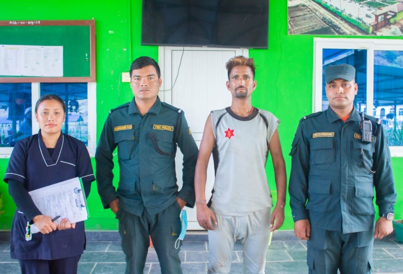 पोखराको हेम्जा सेवाकेन्द्रद्वारा ४८ वर्षीय गणेश तिरूवाकाे उद्धार