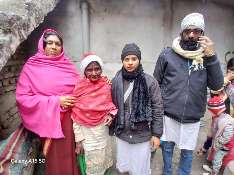 भारतको रक्सौल मौजे  घरमा लगेरै रामसतिदेवीकाे  सुखद् पारिवारिक पुनर्मिलन