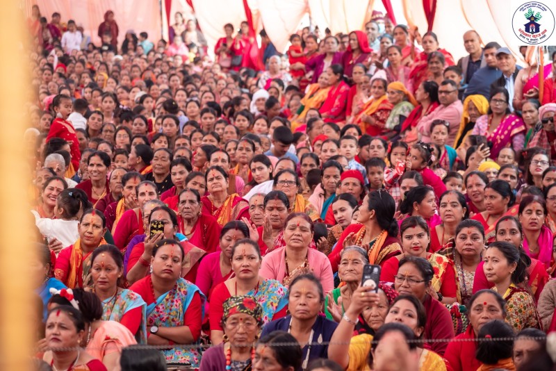 राष्ट्रिय पराेपकार महासंघ नेपालकाे महायज्ञमा १ करोड ७० लाख रूपैयाँ दान  संकलन