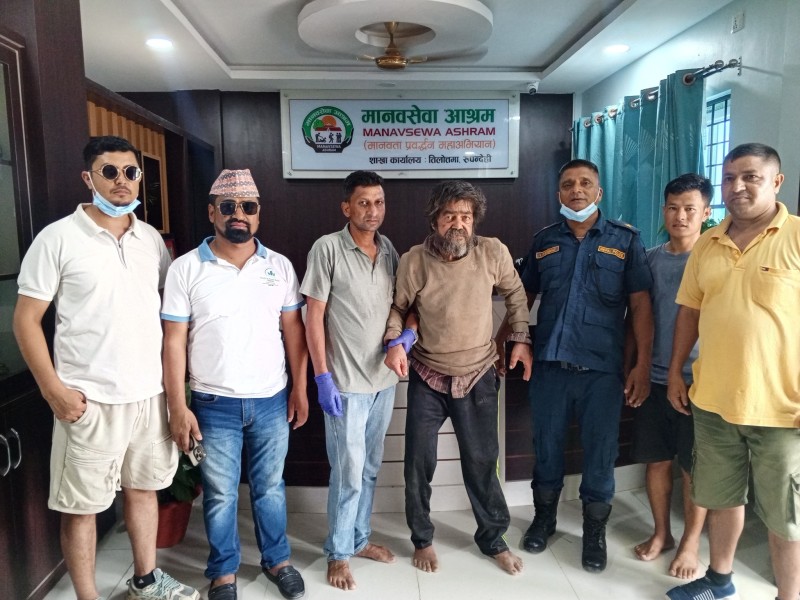 सिद्धबाबा क्षेत्रबाट अलपत्र अवस्थामा नरबहादुर क्षेत्रीकाे उद्धार 