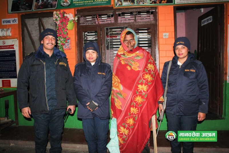 आदु नाम बताउने एकजना बेवारिसे पुरूषकाे उद्धार