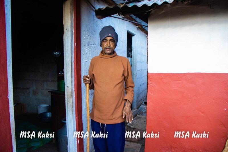 मानवसेवा आश्रम हेम्जा शाखाद्वारा एकजना बेवारिसे पुरुषकाे उद्धार 