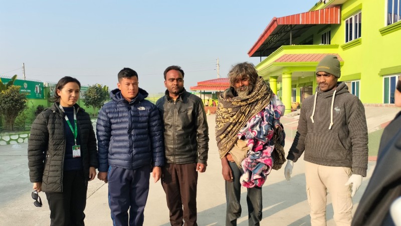 तिलोत्तमा सेवाकेन्द्र एकजना पुरुषको  उद्धार