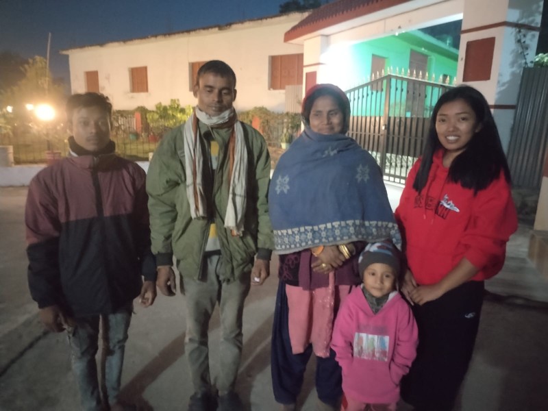सडकपेटीबाट उद्धार गरिएकी शान्तिरामको सुखद् पारिवारिक पुनर्मिलन