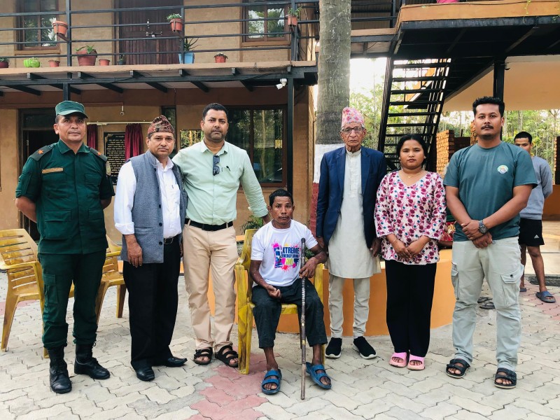 झापामा अलपत्र अवस्थामा भेटिएका शिवराम मगरकाे उद्धार, परिवार खोजीका लागि अपिल