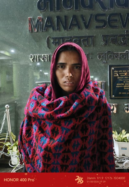 मानवसेवा आश्रमद्वारा सडकपेटीमा अलपत्र परेकी गर्भवती महिलाको उद्धार