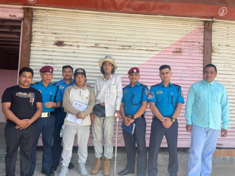 असहाय अवस्थामा रहेका रूसी नागरिकको उद्धार