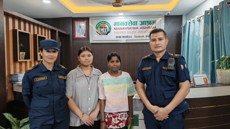 रुपन्देहीबाट २ बेवारिसे बालबालिकाको उद्धार