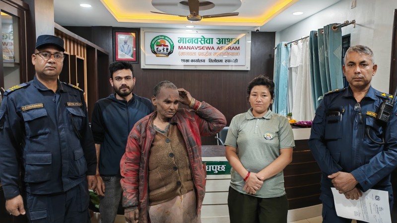 बिहीबार मानवसेवा आश्रमद्वारा ६ जना सडकआश्रितको उद्धार
