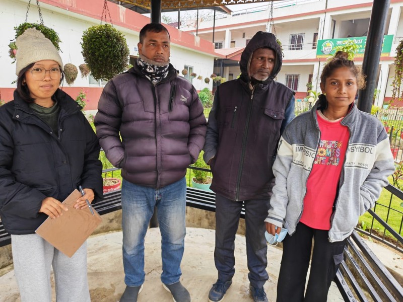 वीरगञ्ज शाखाद्वारा निपु कुमारीको सफल पारिवारिक पुनर्मिलन