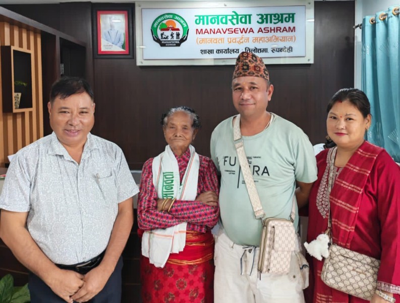 उद्धारकाे ३ दिनपछि सीता अधिकारीकाे पारिवारिक पुनर्मिलन